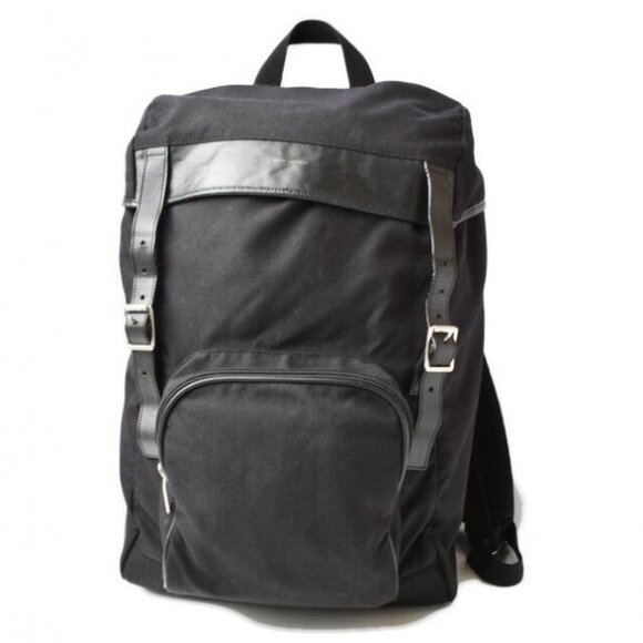 Saint Laurent Backpack Moon Bag Black main image 5